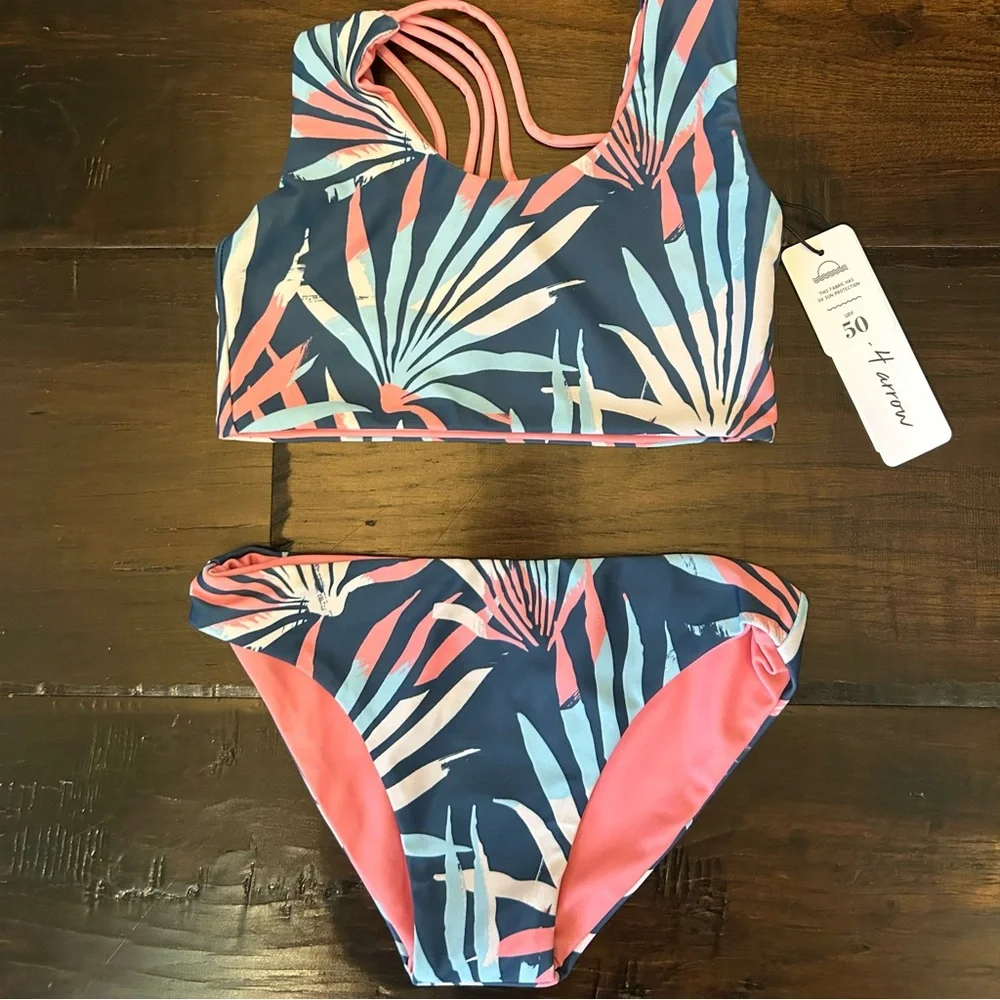 Feather 4 Arrow Summer Sun Reversible Bikini - Palm Daze